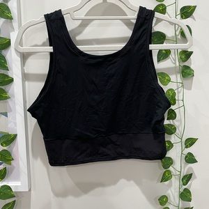 Lululemon Black Crop top